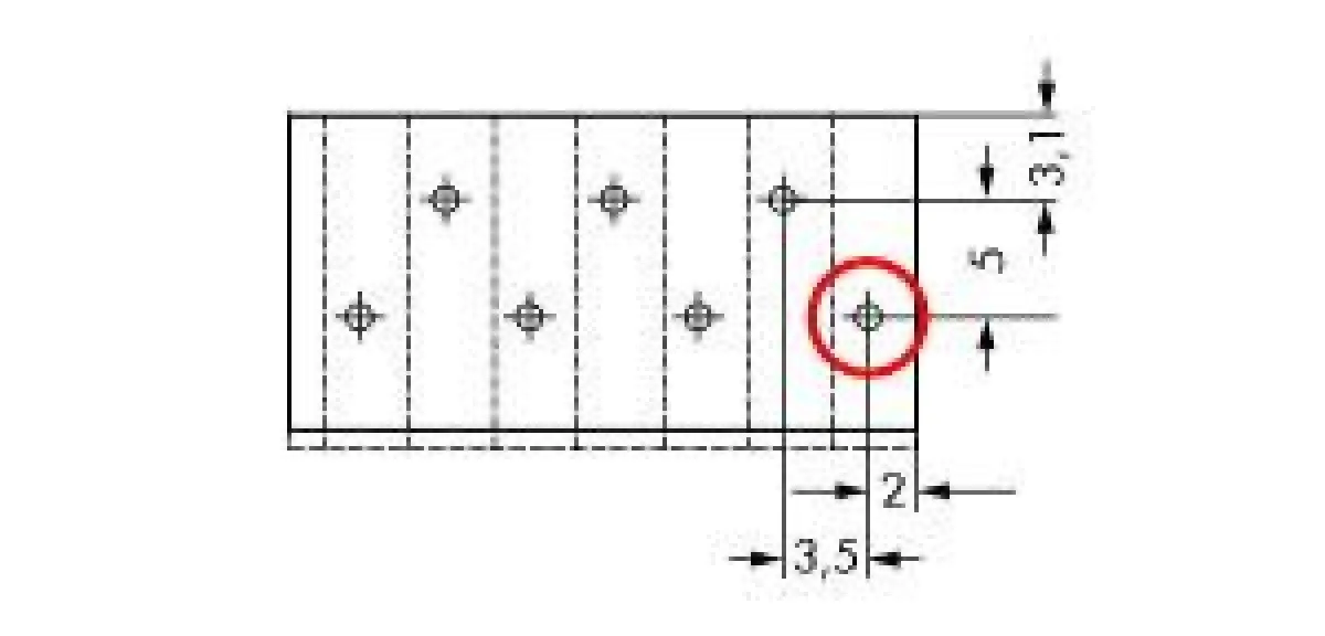 Listwa zaciskowa do płytek drukowanych 6‑biegunowa szara raster 3,5mm 805‑306 /55szt./ - obrazek 3