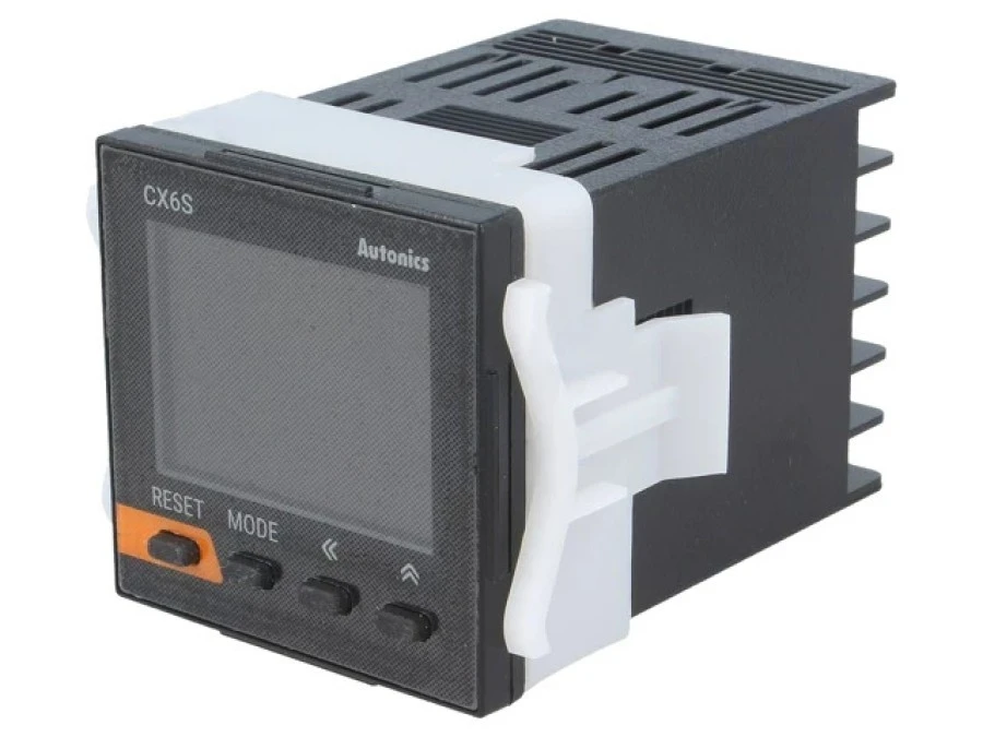 Licznik elektroniczny z wyświetlaczem LCD, czas/impulsy, OUT:SPDT, IN:napięciowe CX6S‑1P4F - obrazek 1