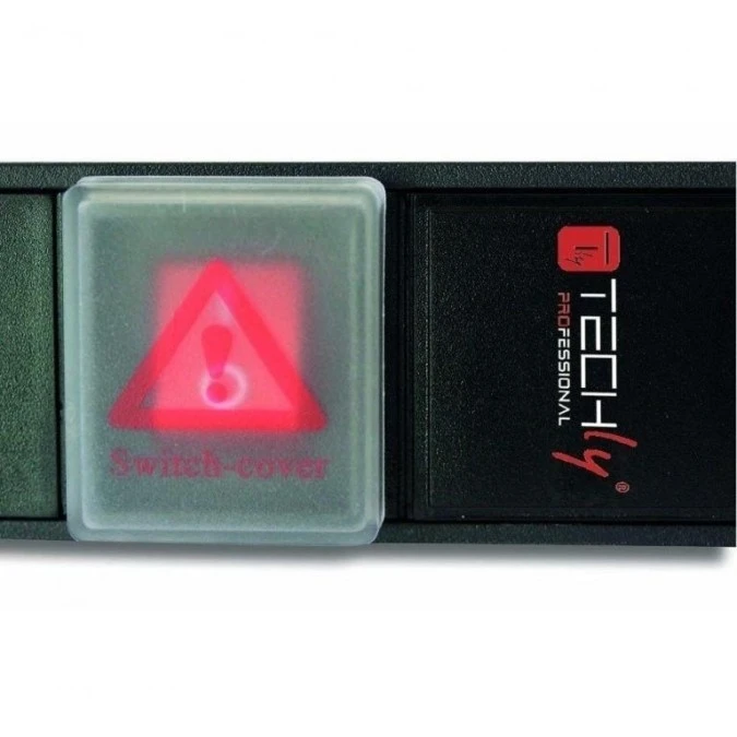 Listwa zasilająca Rack 1U 10X Gniazdo C13 Wtyk C14 Do Ups I‑CASE STRIP‑10C - obrazek 3