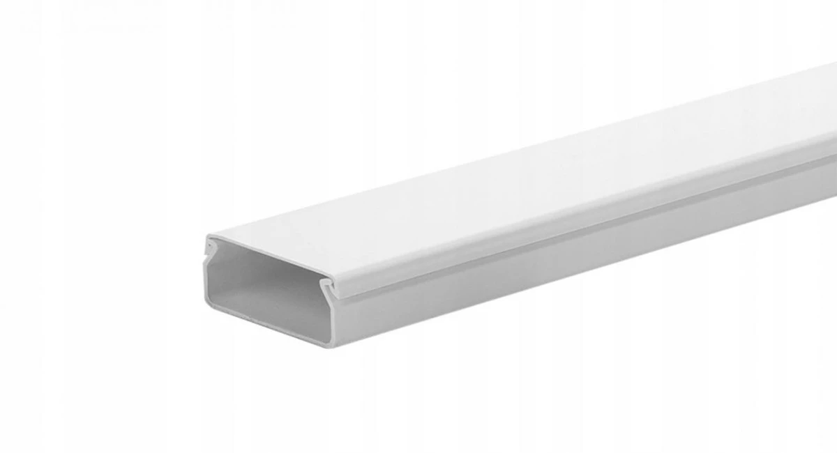 Listwa elektroinstalacyjna kanał kablowy BKK 40x25mm korytko z pokrywą i taśmą montażową 2‑stronną / 2 m / 4/EB/KK 40x25/TS - obrazek 1