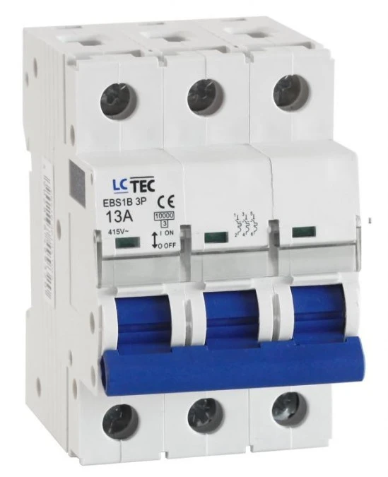LcTec Ogranicznik mocy EBS1B 1P 10A 10KA