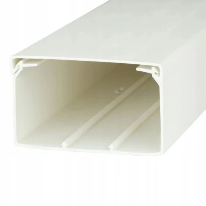 Listwa elektroinstalacyjna kanał kablowy STANDARD BKK 100x60mm korytko z pokrywą / 2 m / - obrazek 1
