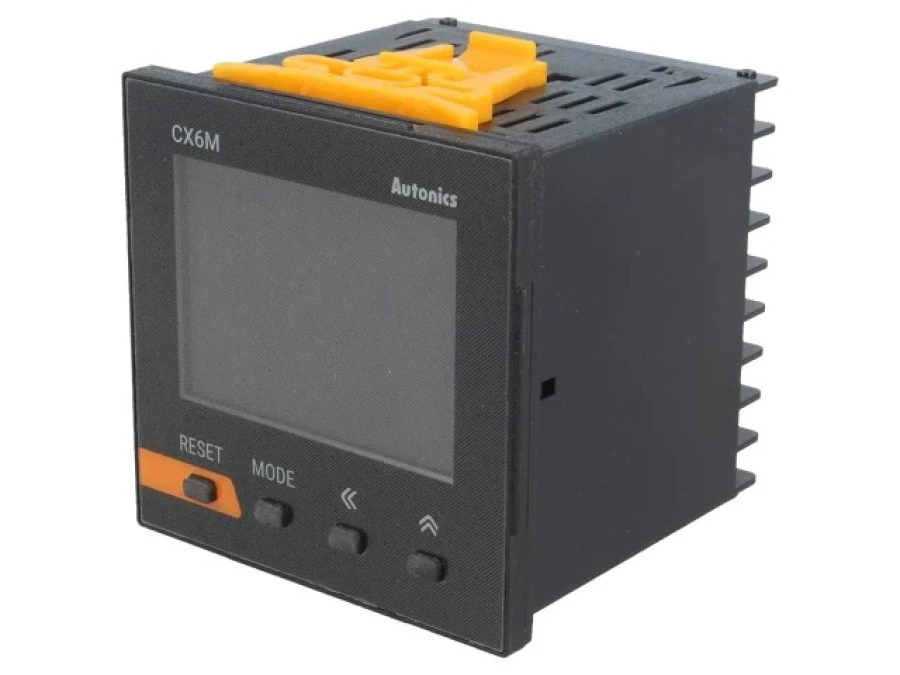 Licznik elektroniczny z wyświetlaczem LCD, czas/impulsy, OUT:SPDT, IN:NPN,PNP CX6M‑1P2 - obrazek 1