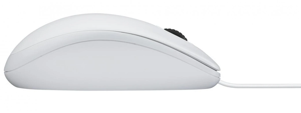 Mysz Logitech B100 910‑003360 (optyczna 800 DPI kolor biały) - obrazek 2