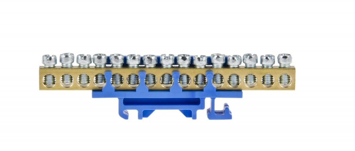 Listwa Zaciskowa 15x16 mm2‑Niebieska ENE‑00548 - obrazek 1