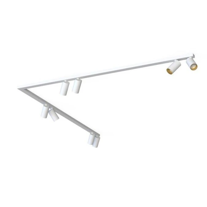 Listwa sufitowa 90 2x150cm MONO CORNER VIII 2×150 WHITE/GOLD 7695 Nowodvorski Lighting