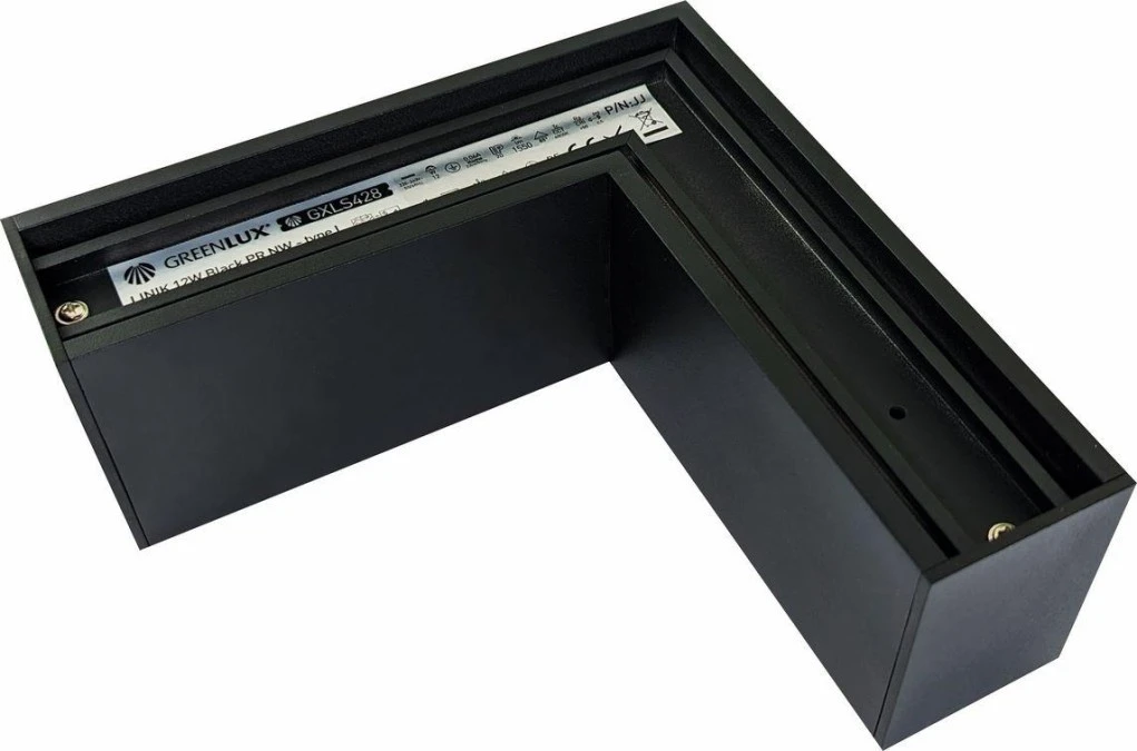 LINIK 12W Black PR NW ‑ type L 1550/1950lm ‑ łącznik typu L GXLS428 - obrazek 2
