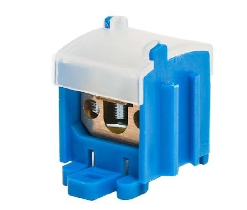Listwa zaciskowa odgałęźna WLZ 1 x 35mm2 + 4 x 16mm2 Niebieski WLZ‑35/4x16/N - obrazek 1