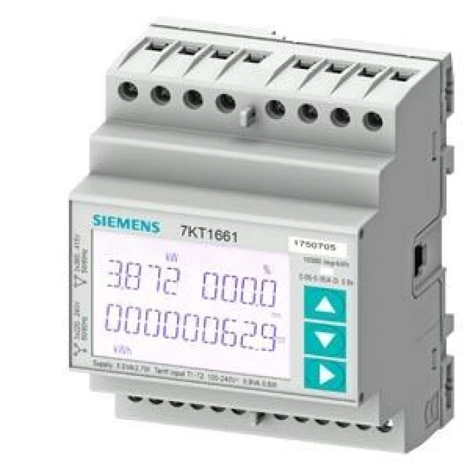 Licznik SENTRON PAC1600 3Faz LCD 400V/230V POM. POŚREDNI X/5A TH35 MODBUS RTU/ASCII POM. CZYNN./BIERN./POZORN. ZAC. ŚRUB.7KT1661 - obrazek 1