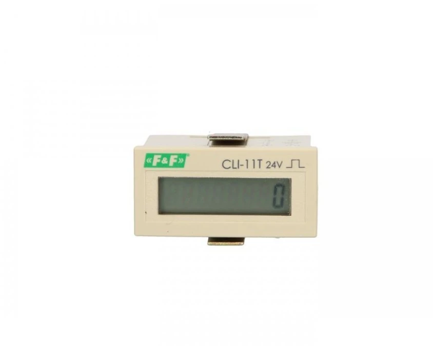 Licznik impulsów 110‑240V AC/DC 1P 8A 8 cyfr panelowy CLI‑11T - obrazek 1
