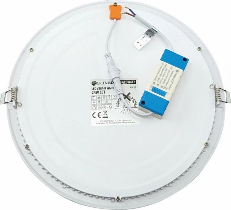 LED VEGA‑R White 24W CCT 2100/3220lm ‑ Oprawa LED do zabudowy p/t (Downlight LED) GXDW412 - obrazek 2