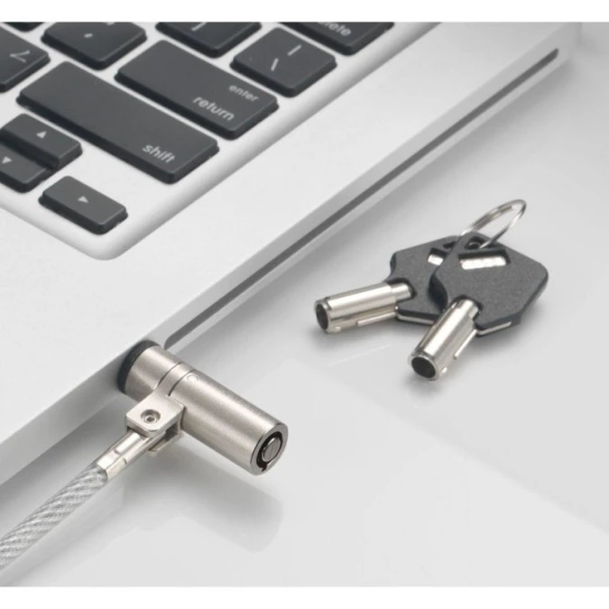 Linka zabezpieczająca do laptopa/notebooka Wedge‑Lock na klucz IQ‑LOK‑13‑KT /1,8m/ - obrazek 2
