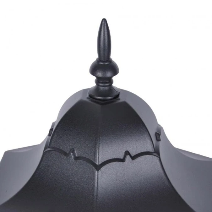 Latarnia zewnętrzna ogrodowa LOZANA retro w kolorze czarnym na E27 IP44 K‑6006A CZARNY Kaja Lighting - obrazek 3