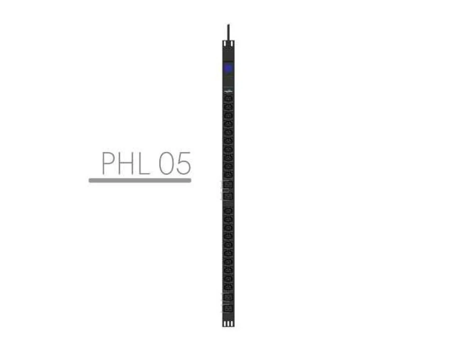 LISTWA ZASILAJĄCA RACK PDU 19 POWERWALKER 32A 20X IEC C13 4 X IEC C19 3M IEC 309 MIERNIK PIONOWA 10133031 - obrazek 1