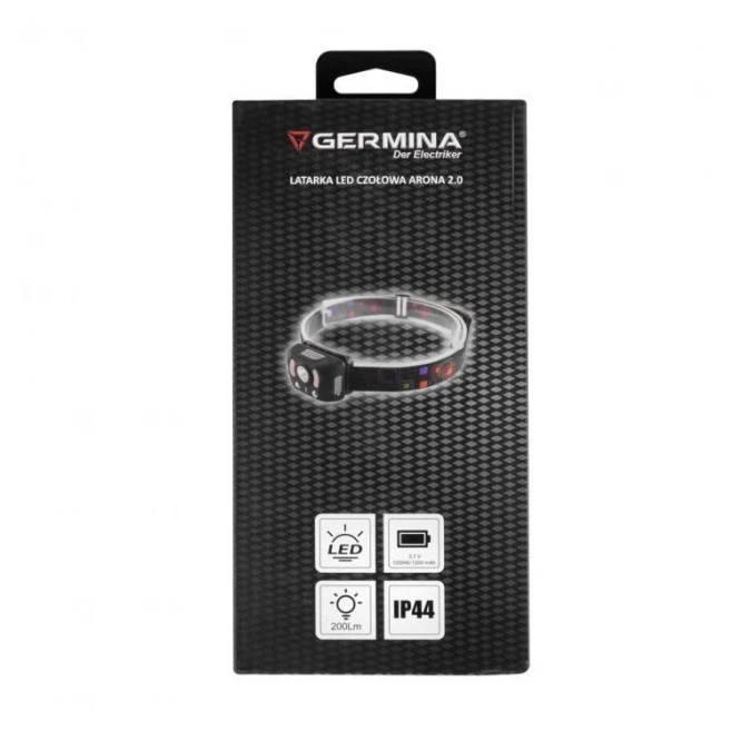 Latarka LED czołowa Arona 2.0 GW‑0156 - obrazek 3