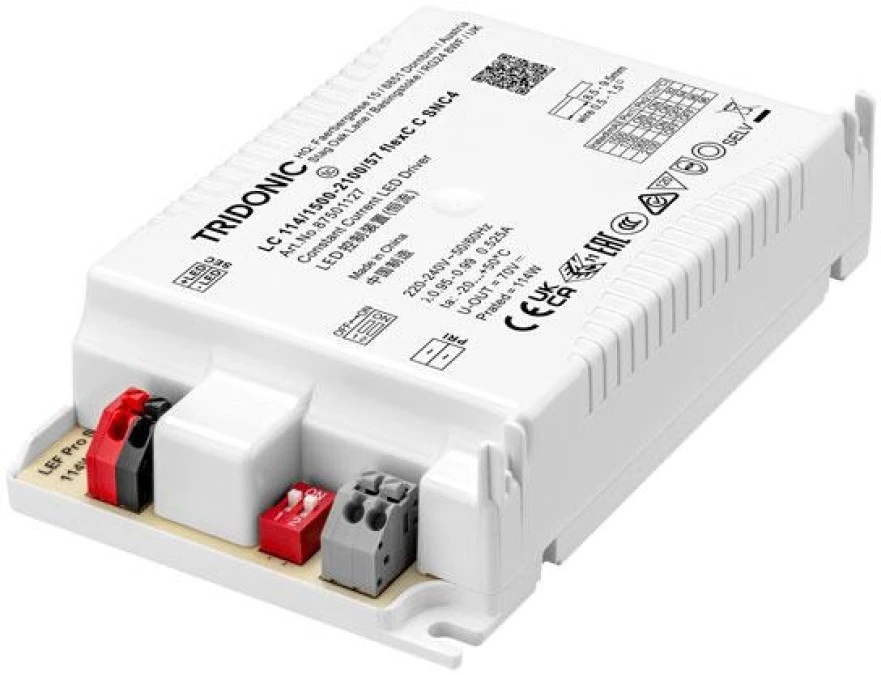 LC 114/1500‑2100/57 flexC C SNC4 Zasilacz LED kompaktowy stałoprądowy nieściemnialny ESSENCE TRIDONIC ‑ 87501127 - obrazek 1