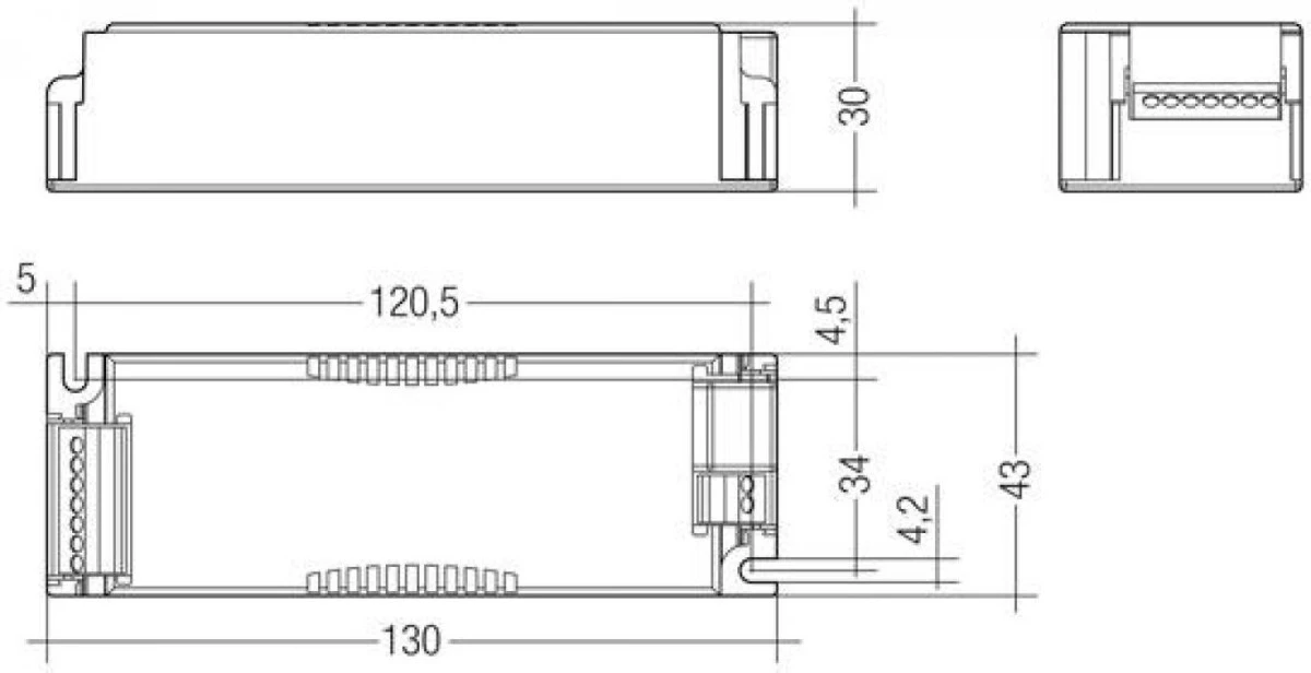 LCA 25W 350‑1050mA one4all SC PRE Zasilacz LED kompaktowy stałoprądowy ściemnialny PREMIUM TRIDONIC 28000675 - obrazek 3