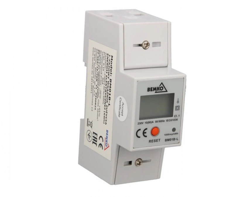 Licznik energii elektrycznej 1 fazowy 10‑80A A30‑BM01B‑L - obrazek 3
