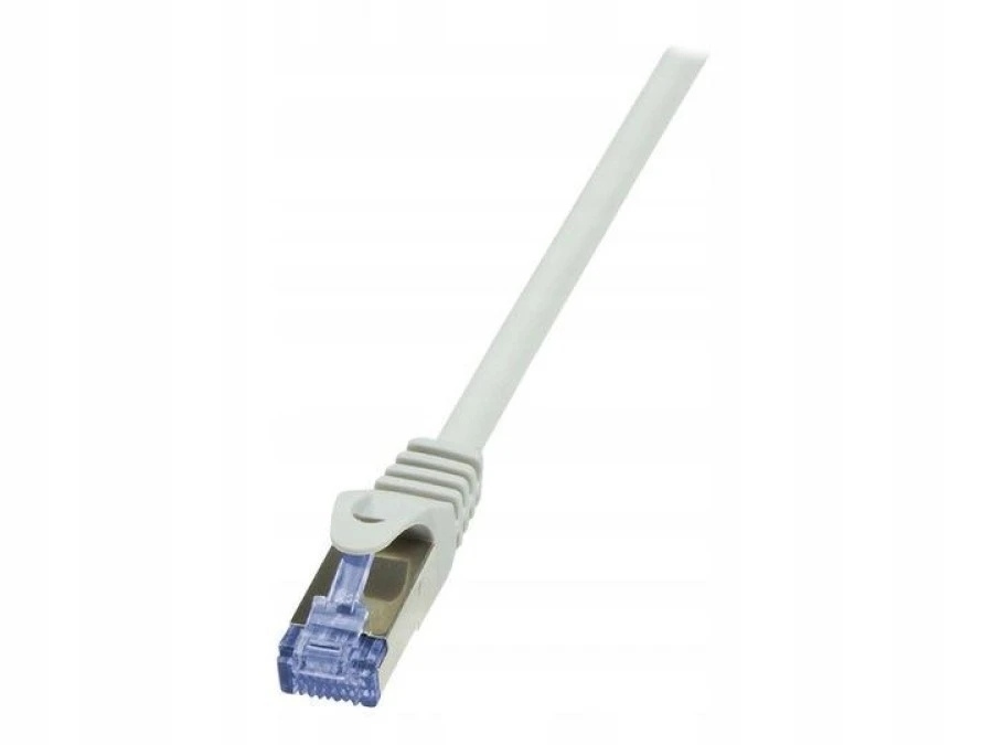LogiLink Patchcord S/FTP szary kat.6A LSZH 5,0m. - obrazek 1