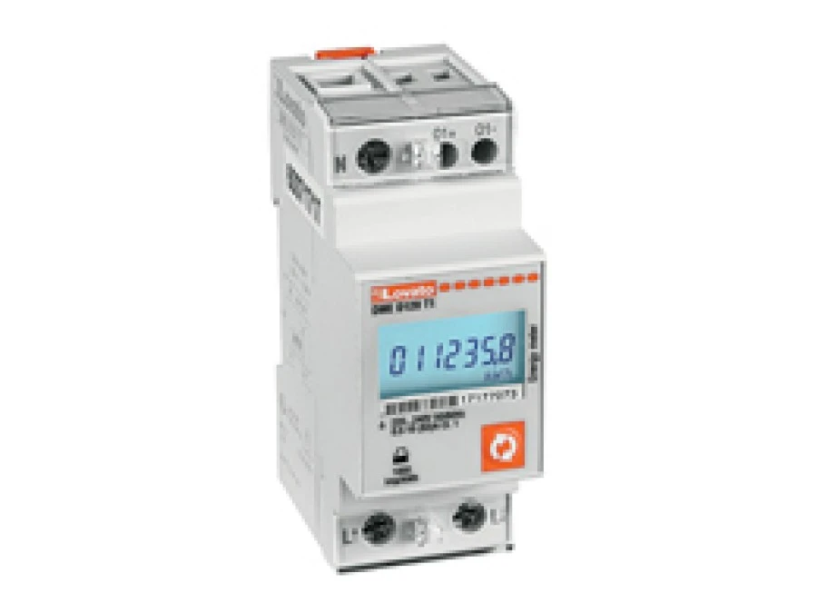 Licznik energii elektrycznej 1‑fazowy 63A 230V cyfrowy modułowy wielopomiarowy z certyfikatem MID DMED120T1MID - obrazek 1