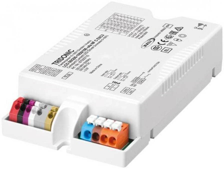 LCO 60W 200‑1050mA 100V o4a NF C EXC3 Zasilacz LED kompaktowy stałoprądowy ściemnialny OUTDOOR NFC EXCITE TRIDONIC ‑ 87500710 - obrazek 1