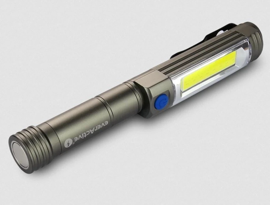 Latarka warsztatowa inspekcyjna COB LED everActive WL‑400 5W 400 lumenów IP54 z magnesem - obrazek 2