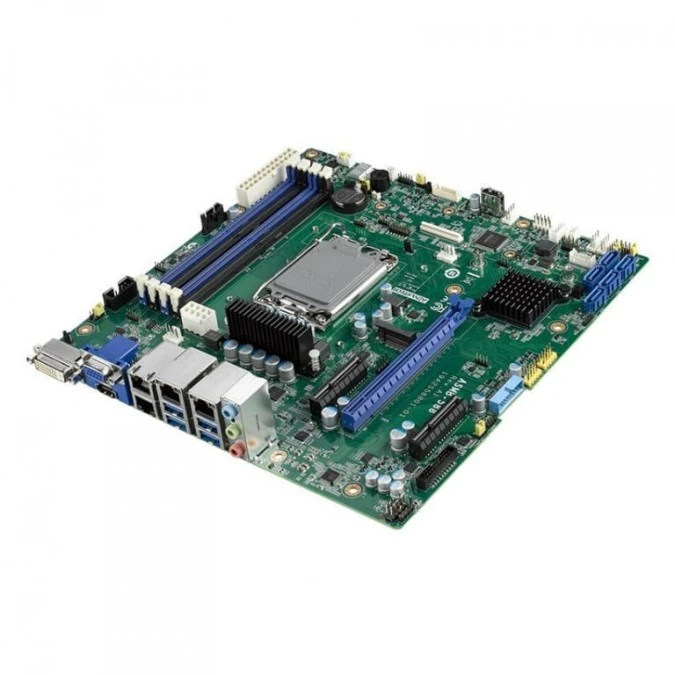 LGA 1700 uATX Płyta Serwerowa W680 GbEx2 ASMB‑588G2‑00A1