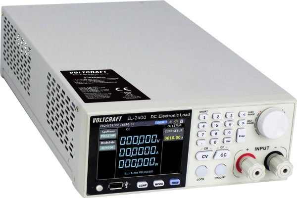 Sztuczne obciążenie VOLTCRAFT EL-2400 600 V/DC 40 A Kalibracja (DAkkS)