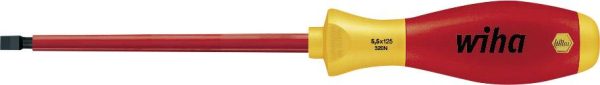 Wkrętak płaski Wiha 320N 00830 VDE Szerokość klingi: 8 mm Długość końcówki: 175 mm