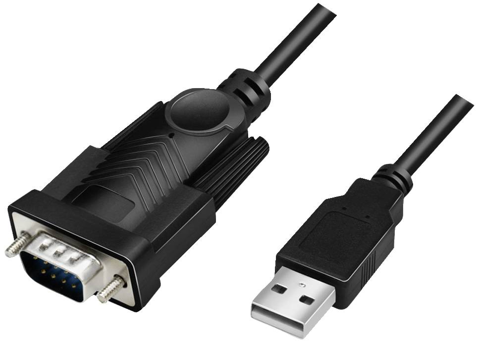 adapter USB 2.0, port szeregowy LogiLink AU0048A AU0048A, 1.5 m - obrazek 1