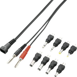 Zestaw złaczy zasilania wraz z kablem połączeniowym i 8 końcówkami VOLTCRAFT 04A-8XC2 Zestaw złaczy zasilania wraz z kablem połączeniowym i 8 końcówkami VOLTCRAFT 04A-8XC2