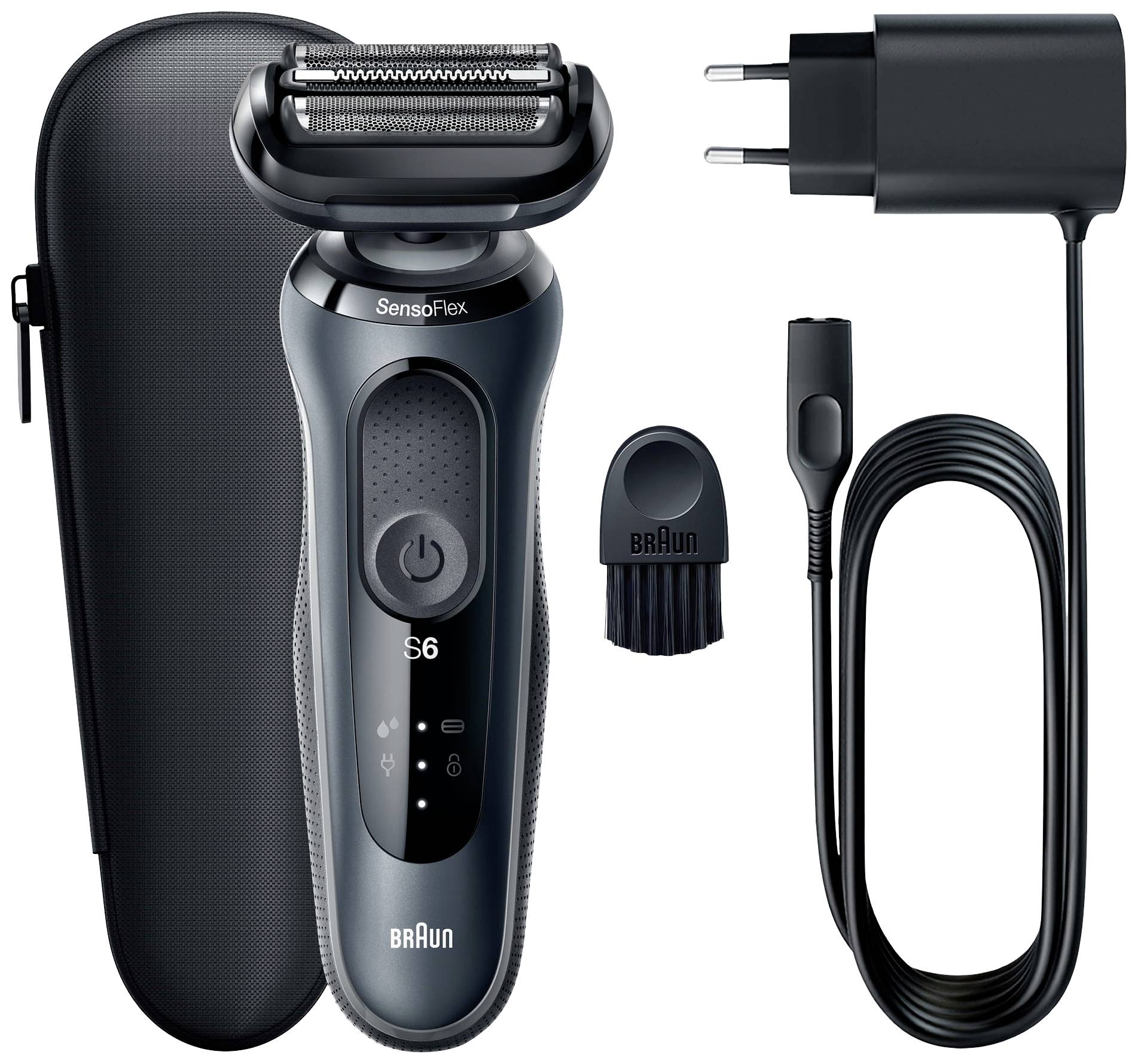 Braun Series 6 61-N1000S Golarka foliowa czarny - obrazek 1