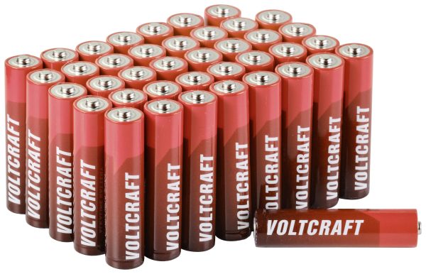 Bateria AAA/R03 VOLTCRAFT Industrial LR03 1300 mAh 1.5 V 40 szt.