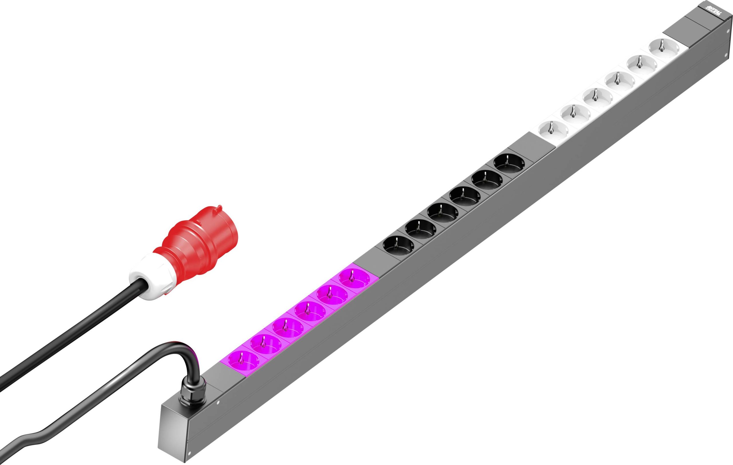 Rittal DK 7979.133 7979133 Rozdzielacz zasilania rack - obrazek 1