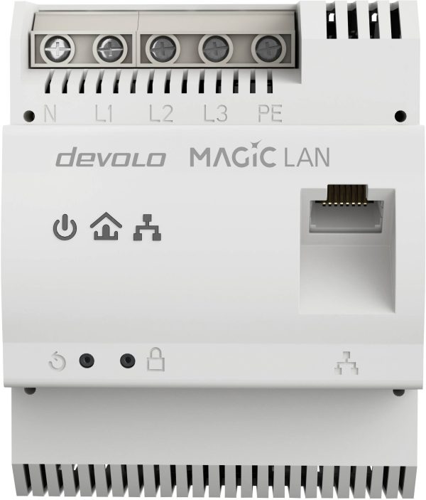 Devolo Magic 2 LAN Adapter powerline na szynę DIN 8528 EU Powerline 2400 MBit/s