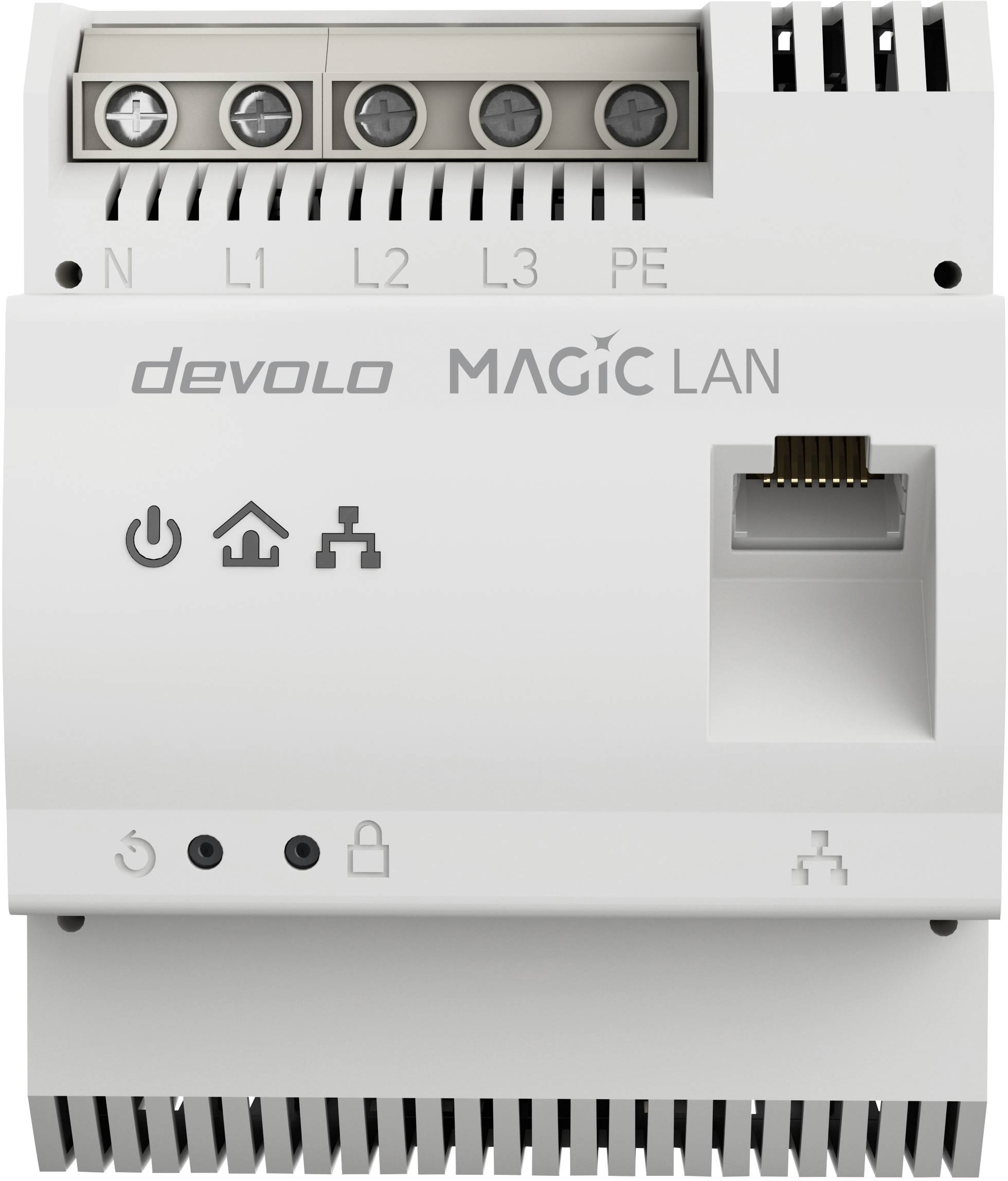 Devolo Magic 2 LAN Adapter powerline na szynę DIN 8528 EU Powerline 2400 MBit/s - obrazek 1