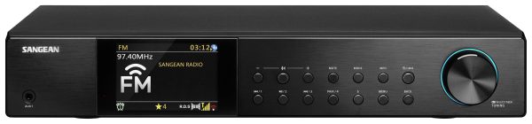 Tuner HiFi, radio internetowe Sangean WFT-4 czarny Bluetooth®, DAB+, radio Internetowe, WLAN
