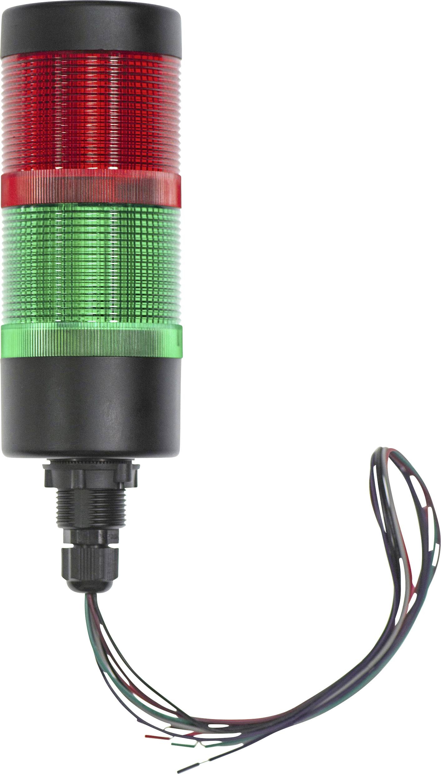 Kolumna sygnalizacyjna TRU COMPONENTS TC-HBJD-55A-D/2/RG/24V/IP65 TC-12835336 1 szt. - obrazek 1