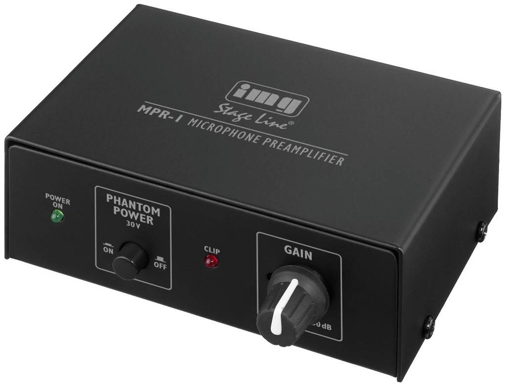 IMG Stageline MPR-1 Przedwzmacniacz mikrofonowy - obrazek 1