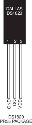 Maxim Integrated DS18S20+ DS18S20+ Czujnik temperatury -55 do +125 °C TO-92 radialny THD - obrazek 1