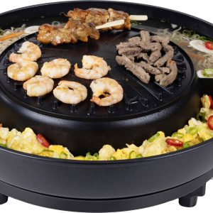 Tristar Korean Hot Pot Grill Fondue czarny Tristar Korean Hot Pot Grill Fondue czarny