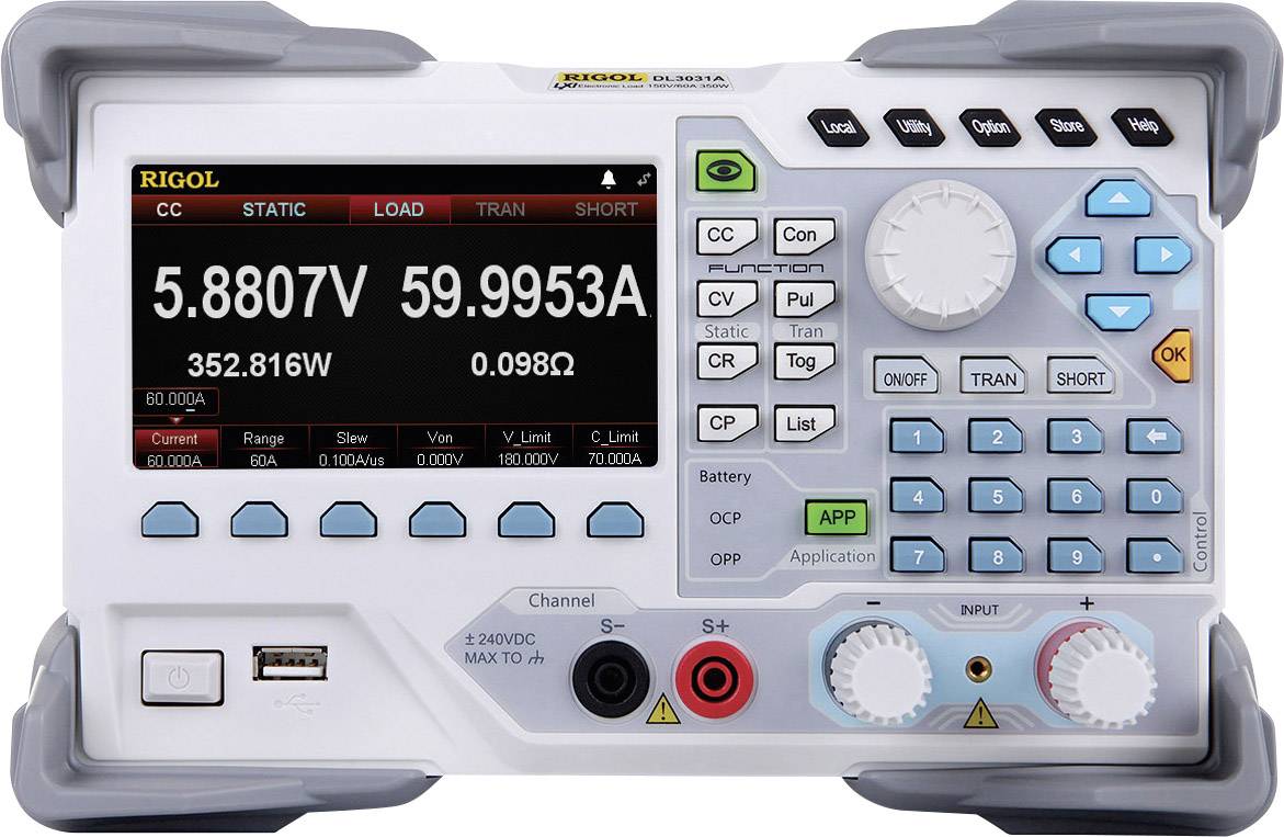 Sztuczne obciążenie Rigol DL3021 150 V/DC 40 A - obrazek 1