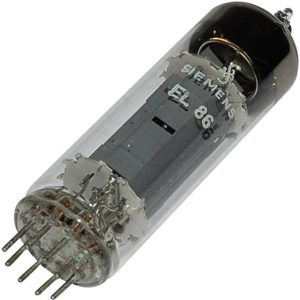 Lampa elektronowa EL EL 86 = 6 CW 5 BTB Vertrieb EL 86 = 6 CW 5 Ilość styków 9 Trzonek Noval Opis: Pentoda końcowa Lampa elektronowa EL EL 86 = 6 CW 5 BTB Vertrieb EL 86 = 6 CW 5 Ilość styków 9 Trzonek Noval Opis: Pentoda końcowa