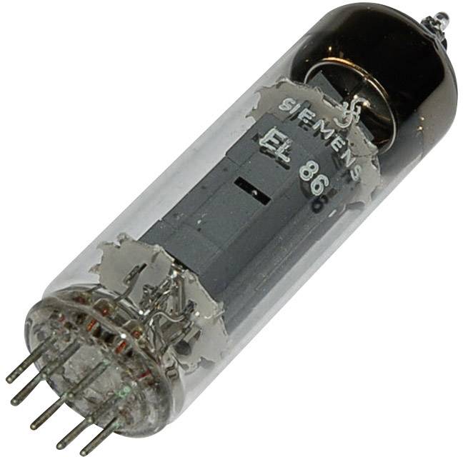 Lampa elektronowa EL EL 86 = 6 CW 5 BTB Vertrieb EL 86 = 6 CW 5 Ilość styków 9 Trzonek Noval Opis: Pentoda końcowa - obrazek 1