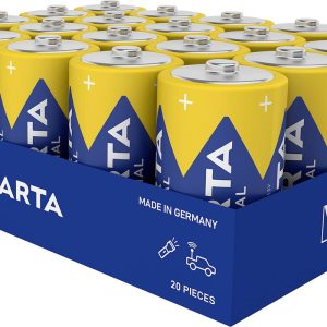 Bateria D/R20 Varta Varta Cons.Varta 04020211111, 1.5 V, alkaliczno-manganowe, 20 szt. Bateria D/R20 Varta Varta Cons.Varta 04020211111, 1.5 V, alkaliczno-manganowe, 20 szt.