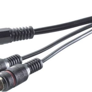 Kabel audio, Cinch Jack SpeaKa Professional SP-1300900, 2x złącze M cinch na 1x złącze M jack 3,5 mm, 3 m, szary Kabel audio, Cinch Jack SpeaKa Professional SP-1300900, 2x złącze M cinch na 1x złącze M jack 3,5 mm, 3 m, szary