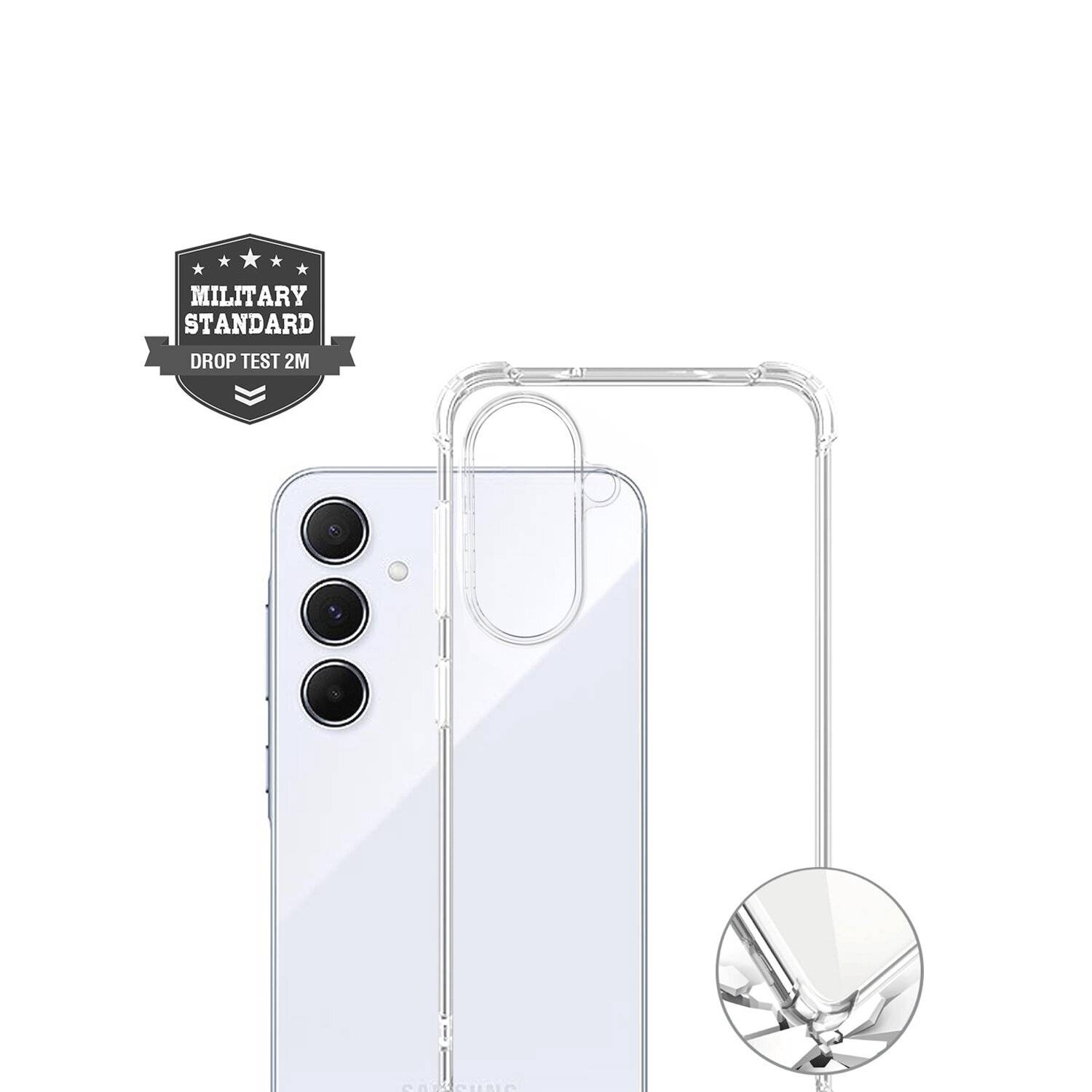 4Smarts Futerał backcase Samsung Galaxy A57 5G przeźroczysty 541755 - obrazek 1