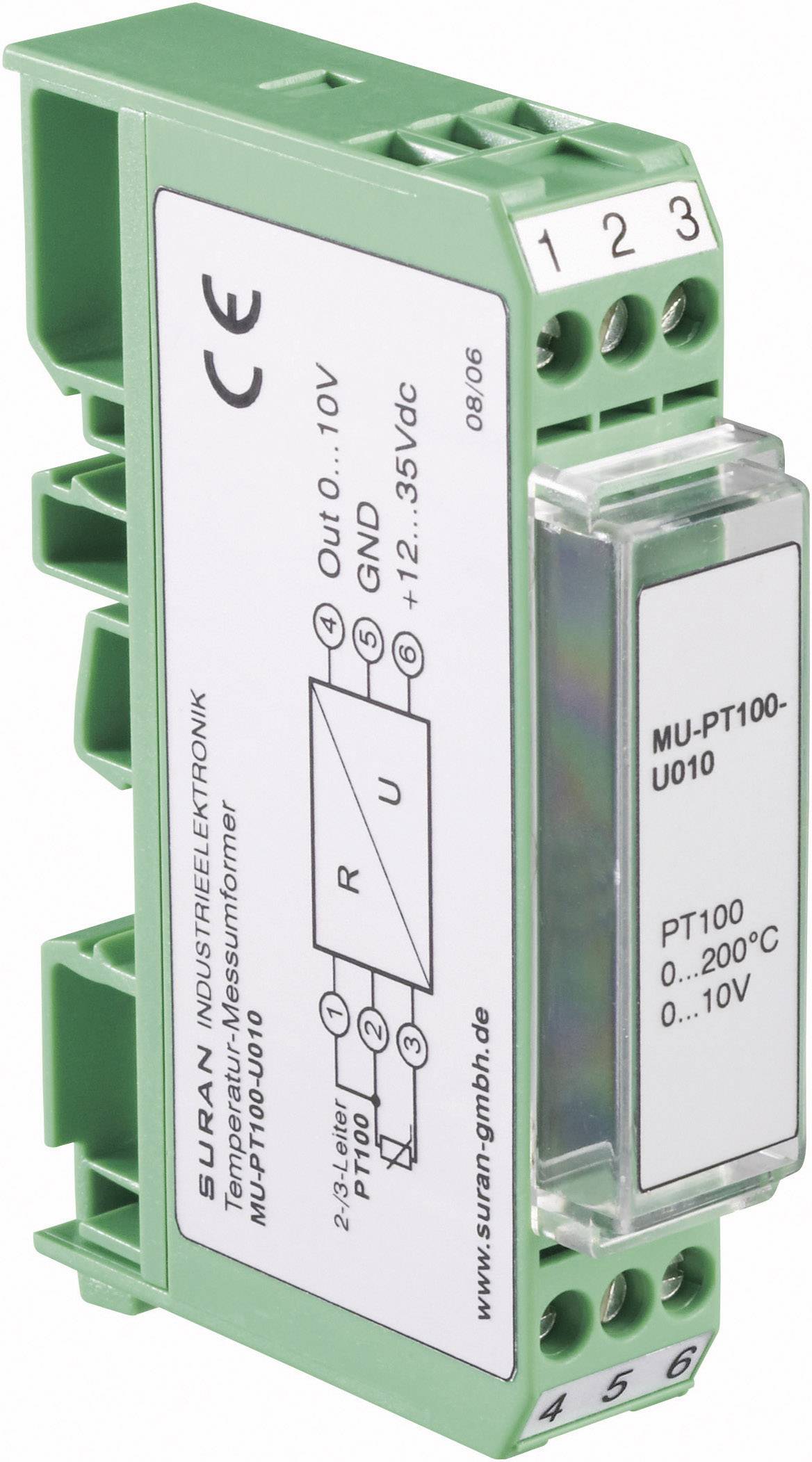 Przetwornik temperatury do PT100 Suran Enda MU-PT100-U010-50/100 - obrazek 1