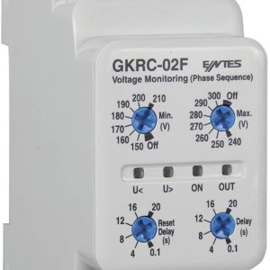 ENTES 101532 Przekaźnik monitorujący GKRC-02F, 8 A, 1 szt. ENTES 101532 Przekaźnik monitorujący GKRC-02F, 8 A, 1 szt.