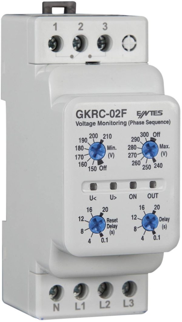 ENTES 101532 Przekaźnik monitorujący GKRC-02F, 8 A, 1 szt.